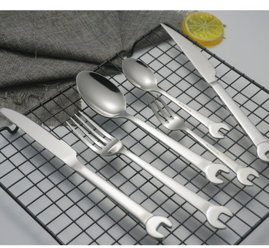 304 Stainless Steel Wrench Cutlery Steak Cutlery Spoon